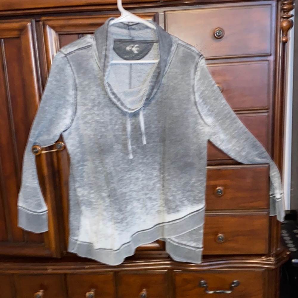 Gray Calvin Klein sweatshirt
